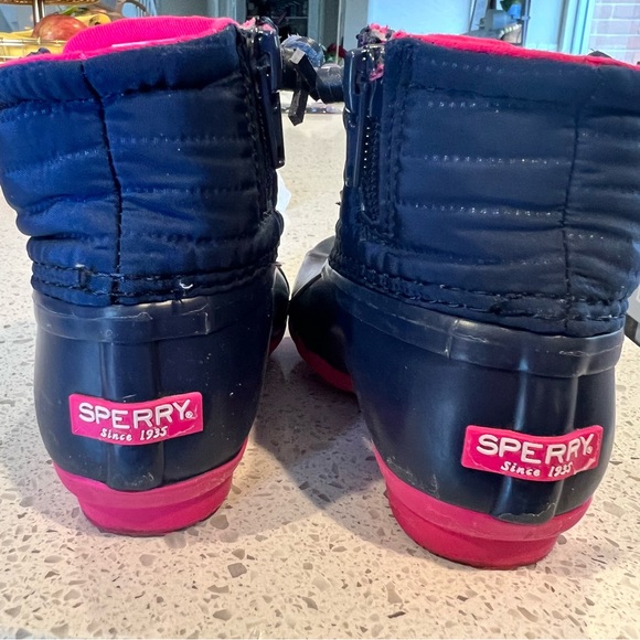 Used sperry rain boots. Still a lot of life left. - Picture 3 of 4
